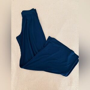 Express • High Waisted pull-on Wide Leg Pants • Navy Blue •XS/S/M